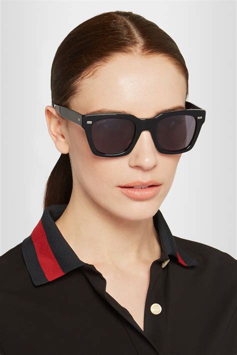 square frame gucci sunglasses women|Gucci men's square frame sunglasses.